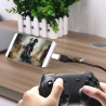 Adapter USB-C do USB OTG aluminiowy szary | Unitek Y-A025CGY