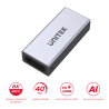 Łącznik beczka USB-C do USB-C 40Gbps 240W 8K | Unitek