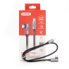 Kabel USB-C kątowy 90 stopni PD 100W 0,5m | Unitek