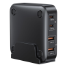 Ładowarka biurkowa GaN 70W 2xUSB-C 2xUSB-A | Unitek P1228ABK