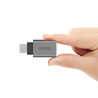 Adapter USB-C do USB OTG aluminiowy szary | Unitek Y-A025CGY