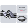 Kabel USB-C kątowy 90 stopni PD 100W 2m | Unitek