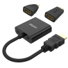 Adapter 3w1 HDMI mini micro do VGA z audio | Unitek Y-6355