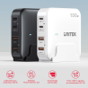 Ładowarka biurkowa GaN 100W 2xUSB-C 2xUSB-A biała | Unitek