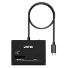 Mostek adapter USB-C do dysków M.2 NVMe i SATA | Unitek