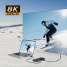Stacja dokująca 13w1 USB-C MST 3xMonitor 8K 2.5G | Unitek