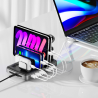 Stacja ładująca USB-C PD USB-A 80W ze stojakiem | Unitek uCharge