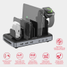Stacja ładująca USB-C PD USB-A 80W ze stojakiem | Unitek uCharge