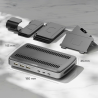 Stacja ładująca USB-C PD USB-A 80W ze stojakiem | Unitek uCharge