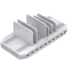 Stacja ładująca USB 10 portów QC 3.0 96W biała | Unitek Y-2190A