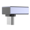 Adapter przejściówka USB-C na USB-C kątowy 90° 40Gbps | Unitek