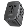 Uniwersalny adapter podróżny ładowarka GaN 65W | Unitek