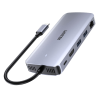 Hub USB-C z obudową dysku M.2 HDMI PD 100W LAN | Unitek