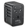 Uniwersalny adapter podróżny ładowarka GaN 65W | Unitek