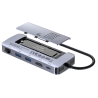 Hub USB-C z obudową dysku M.2 HDMI PD 100W LAN | Unitek