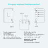 Uniwersalny adapter podróżny ładowarka GaN 65W | Unitek