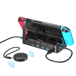 Stacja dokująca do Nintendo Switch Laptopa KVM | Unitek