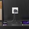 Ładowarka sieciowa USB-C PD USB-A QC 3.0 20W czarna | Unitek