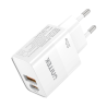 Ładowarka sieciowa USB-C PD USB-A QC 3.0 20W biała | Unitek