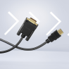 Kabel adapter HDMI do VGA Full HD 1080p 60Hz 2m | Unitek