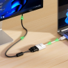 Adapter przejściówka HDMI na VGA Full HD 1080p biały | Unitek