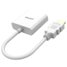 Adapter przejściówka HDMI na VGA Full HD 1080p biały | Unitek