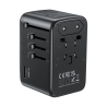 Uniwersalny adapter podróżny ładowarka GaN 100W | Unitek
