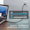 Kabel adapter USB-C do Ethernet RJ-45 LAN Gigabit 5m | Unitek