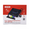 Zewnętrzny napęd nagrywarka DVD CD USB-C HUB SD | Unitek