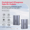 Czytnik kart CFexpress SD microSD USB-A HUB | Unitek R1022C01