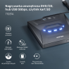 Zewnętrzny napęd nagrywarka DVD CD USB-C HUB SD | Unitek
