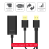 Aktywny przedłużacz USB 2.0 10m czarny | Unitek Y-278
