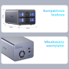 Kieszeń obudowa na dyski 2x SATA 2.5/3.5 HDD SSD 40TB | Unitek