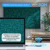 Bezprzewodowy transmiter HDMI USB-C FHD 50m biały | Unitek