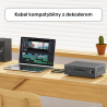Kabel do drukarki USB-C na USB-B 2.0 czarny 1m | Unitek