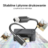 Kabel do drukarki USB-C na USB-B 2.0 czarny 3m | Unitek