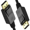 Kabel DisplayPort 1.2 2m czarny 4K Premium | Unitek