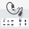 Kabel do drukarki USB-C na USB-B 2.0 czarny 3m | Unitek