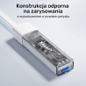 Hub dwukierunkowy USB-C USB-A 4x USB-A beżowy | Unitek H1319APK01