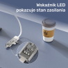 Hub dwukierunkowy USB-C USB-A 4x USB-A biały | Unitek H1319AWH01