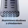 Hub aktywny USB-C USB-A 10w1 5Gbps włączniki | Unitek H1315B01-EU