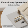 Hub dwukierunkowy USB-C USB-A 4x USB-A różowy | Unitek
