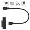 Adapter mostek USB 3.0 do SATA III 2.5/3.5 czarny | Unitek Y-1039