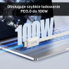Kabel USB-C - USB-C magnetyczny PD 100W biały 1m | Unitek