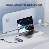 Hub 9w1 USB-C HDMI VGA RJ45 SD PD 100W | Unitek D1113A