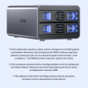 Obudowa RAID do dysków SATA 2.5"/3.5" 40TB | Unitek S1308B01-EU