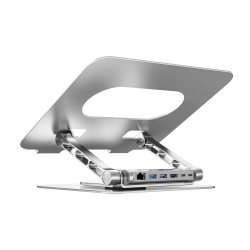 Podstawka pod laptopa z hubem USB-C 4K PD 100W | Unitek D1109B01