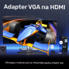 Adapter konwerter VGA do HDMI FullHD 1080p | Unitek