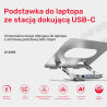 Podstawka pod laptopa z hubem USB-C 4K PD 100W | Unitek D1109B01