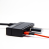Hub rozdzielacz 4x USB 3.0 z zasilaczem czarny | Unitek Y-HB03001